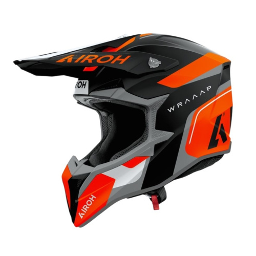 Airoh Шлем Wraaap Conquer Orange Matt в Перми