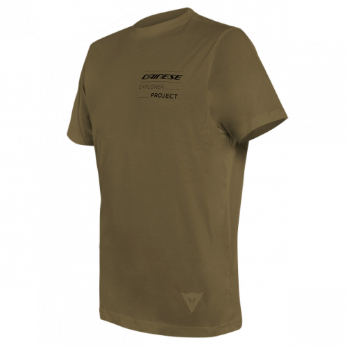 Dainese Футболка Adventure Long Military-Olive/Black в Перми