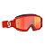 Scott очки кроссовые Primal red/white orange chrome works в Перми