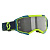Scott Очки кроссовые Fury LS neon yellow/blue light sensitive grey works в Перми