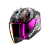 Shark Шлем Skwal I3 Jet Hellcat Mat Black/Chrome/Violet в Перми