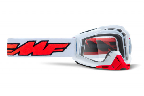 100% Очки FMF Powerbomb Rocket White/Clear в Перми