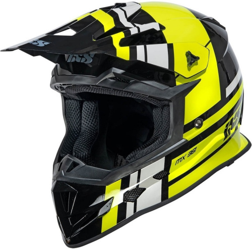 IXS Мотошлем iXS361 2.3 Черно-желтый в Перми