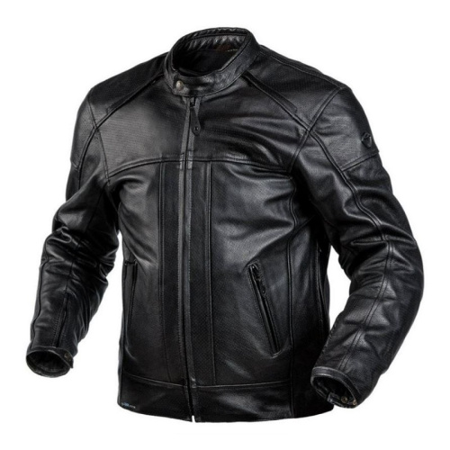 Scout куртка кожаная Daytona Waterproof Black в Перми