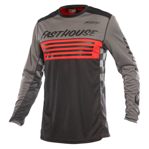 Fasthouse Джерси Grindhouse Grey-Red в Перми