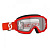Scott Очки кроссовые Primal clear red/white clear works в Перми