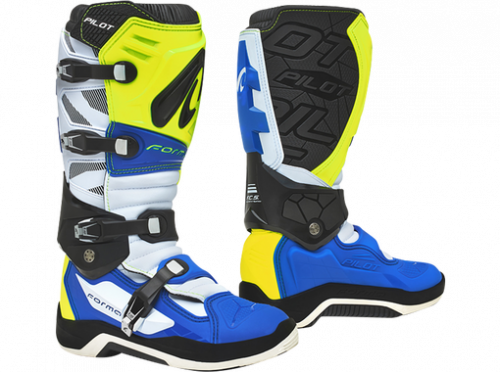 Forma Ботинки Pilot YellowFluo/White/Blue в Перми