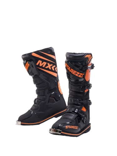 Starezzi Мотоботы Roma Black/Orange в Перми