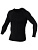 Brubeck Футболка мужская дл.рукав Comfort Wool Черный в Перми