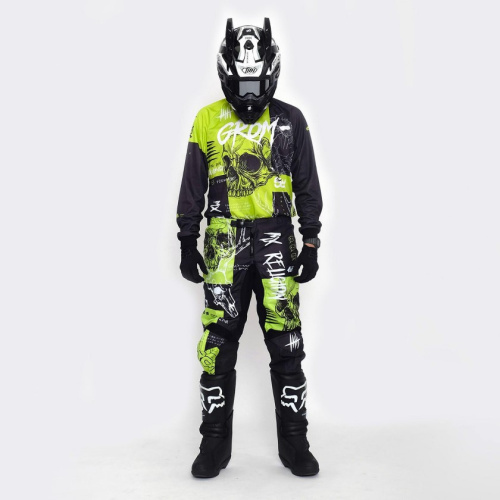 Grom Джерси MX Religion lime в Перми