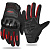 Ones Again Перчатки текст MG-14 black-red в Перми