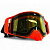 AiM Очки снегоходные с магнитной линзой и подогревом (PRO) 31-103 Accu Heated Orange Glossy в Перми