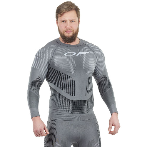 Dragonfly Термофутболка 3DThermo Grey с длинным рукавом в Перми