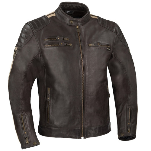 Segura Куртка кожаная Ventura Brown/Beige в Перми