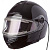 LS2 Мотошлем снегоходный FF325 Strobe Electric Snow Solid Черный в Перми