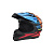 Desment Шлем кроссовый Raptor Black-Blue-Orange graphic в Перми