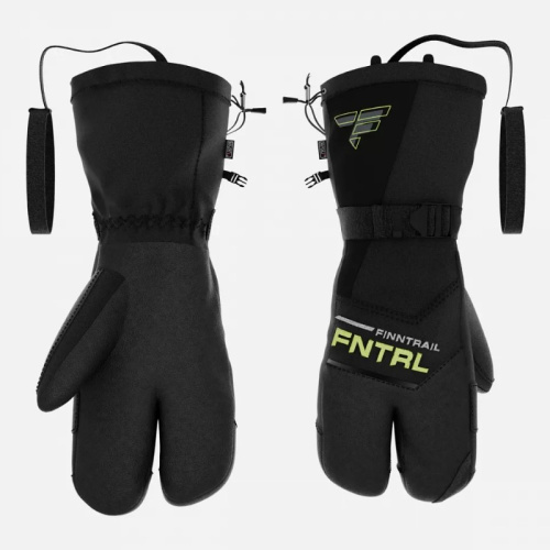 Finntrail Перчатки утепленные Lobster 2801 GraphiteYellow в Перми