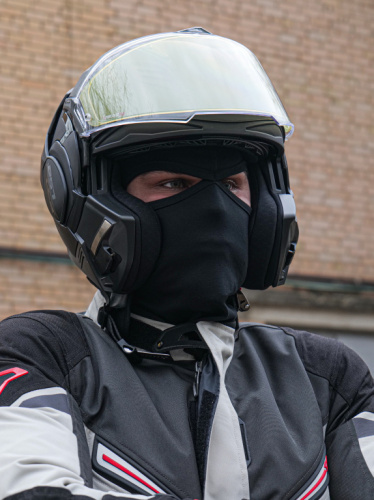 MotoLike Подшлемник Хлопок/Эластан Черный Ninja в Перми