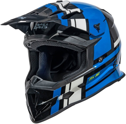 IXS Мотошлем iXS361 2.3 Черно-синий в Перми