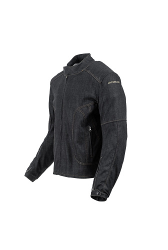 Hyperlook Мотокуртка джинсовая Lion denim Синий в Перми