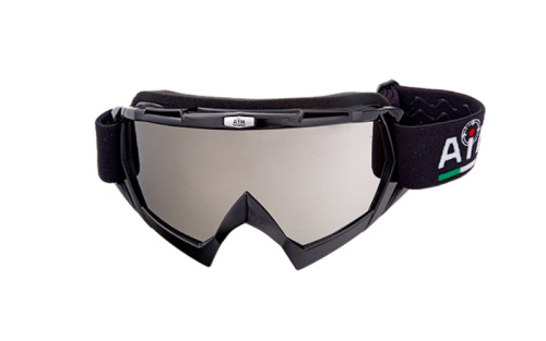 AiM Очки кроссовые 634-100 Black Glossy в Перми