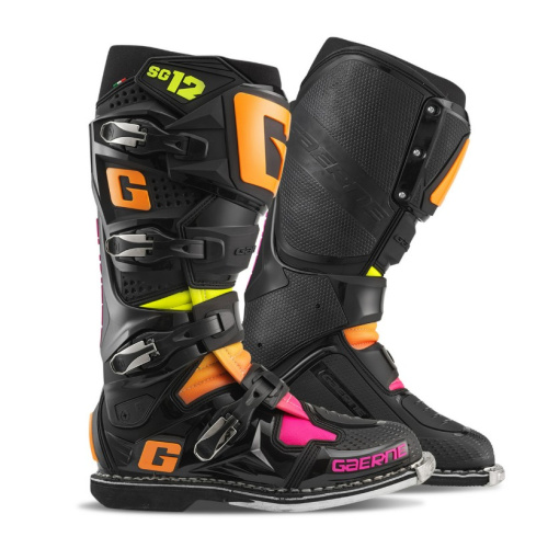 Gaerne Мотоботы SG-12 Black/Orange/Pink в Перми