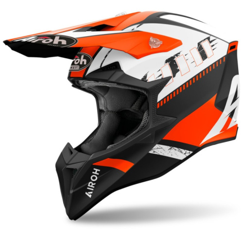 Airoh Мотошлем Wraaap Feel Orange Matt в Перми