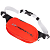 Dragonfly Гермосумка поясная DF Wallet 2л Red-Black в Перми