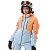 Dragonfly Куртка горнолыжная утепленная Gravity Woman 2025 Mock Orange-Light Blue в Перми