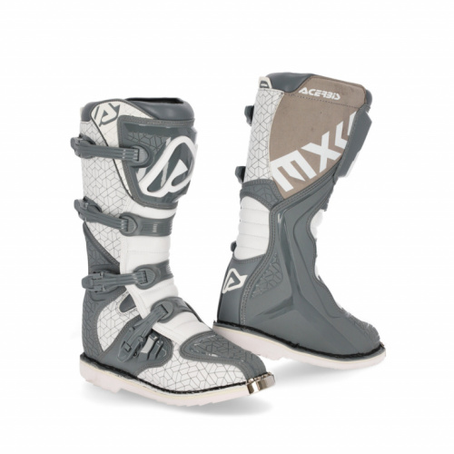 Acerbis Мотоботы кроссовые E-Team Grey/White в Перми